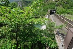 旧松木村の砂防ダム