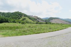 旧松木村の中心部